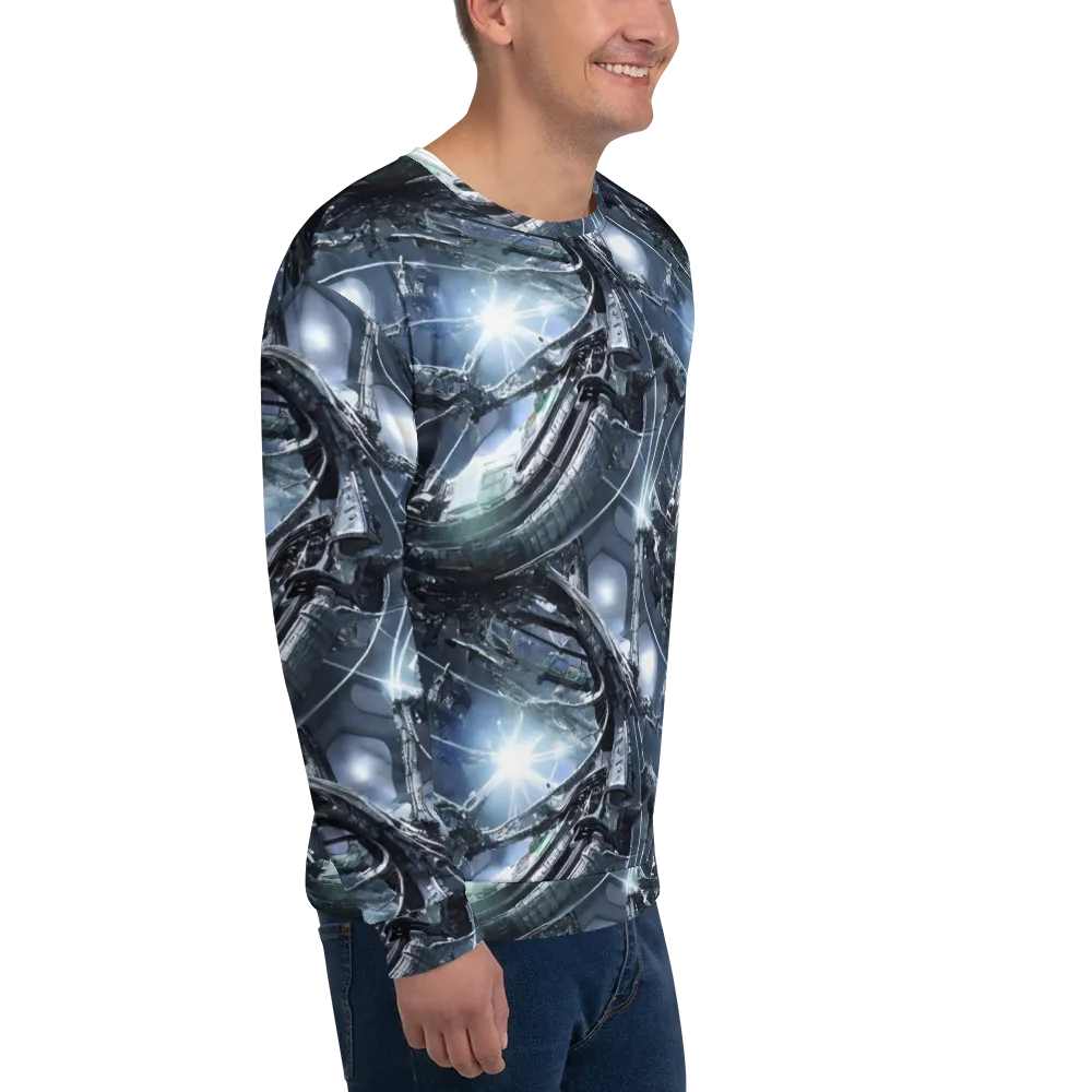 Starlight Engine on Sweatshirt — Right Front