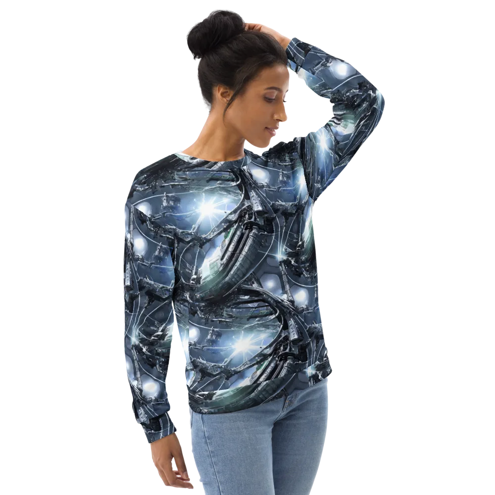Starlight Engine on Sweatshirt — Right Front