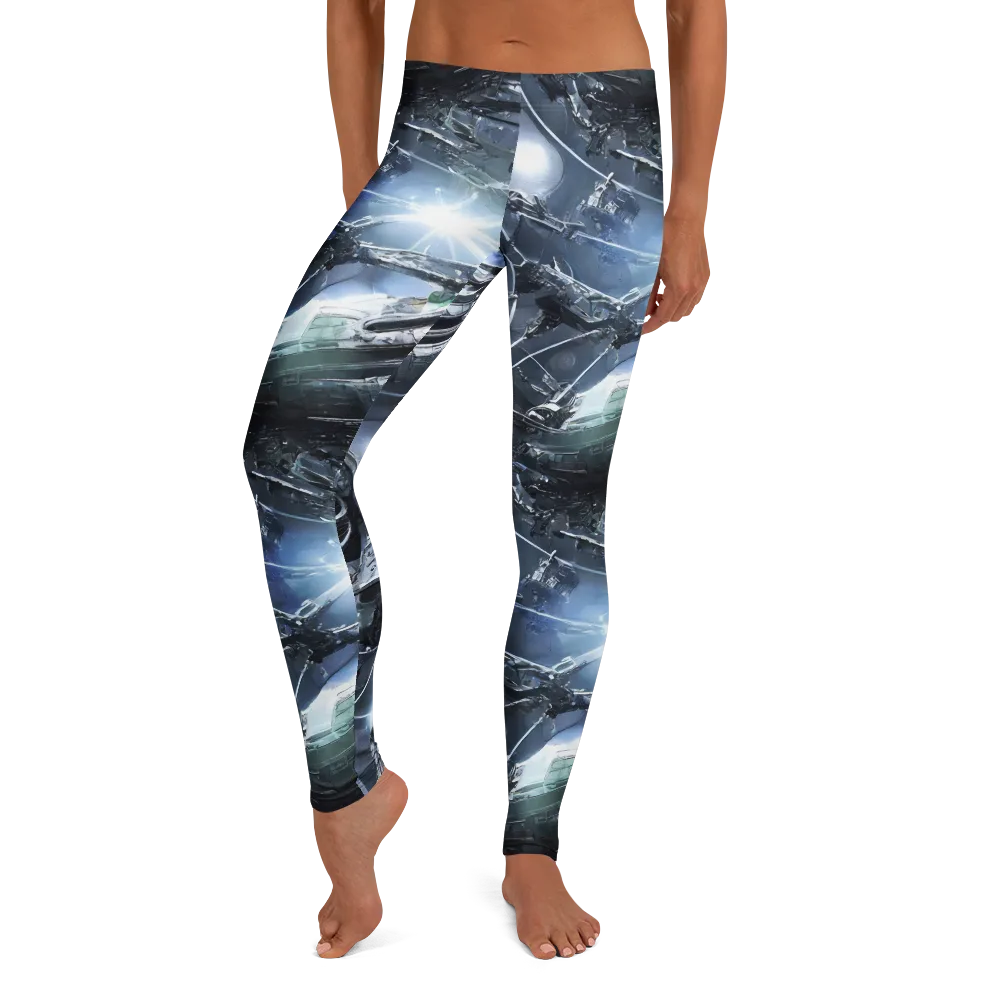 Starlight Engine on Leggings — Front
