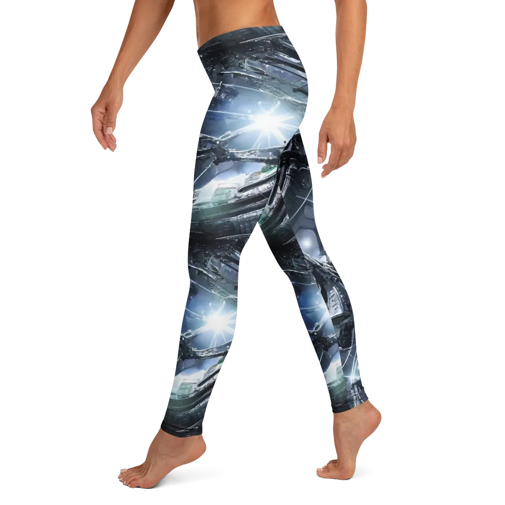 Starlight Engine on Leggings — Left