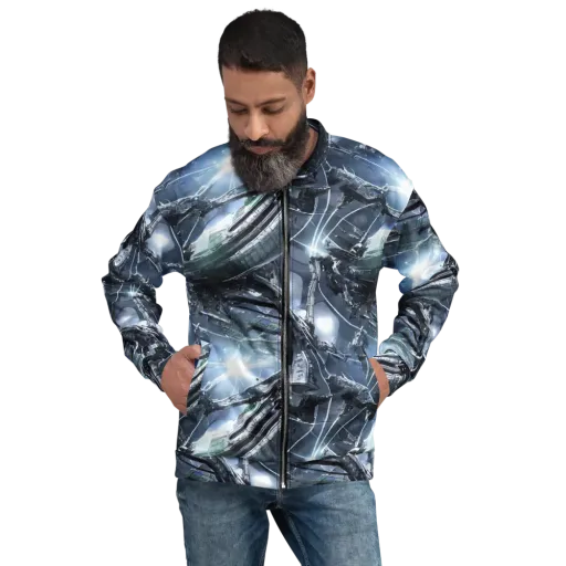 Starlight Engine on a Bomber Jacket