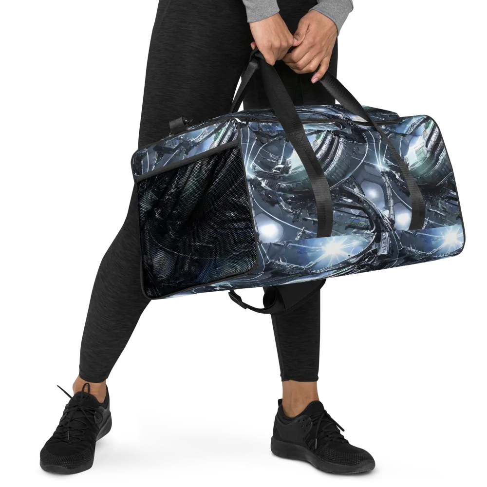 Starlight Engine on Duffle Bag — Right Front