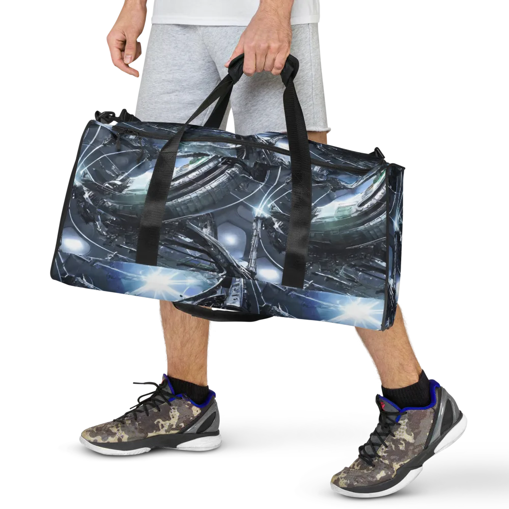 Starlight Engine on Duffle Bag — Front
