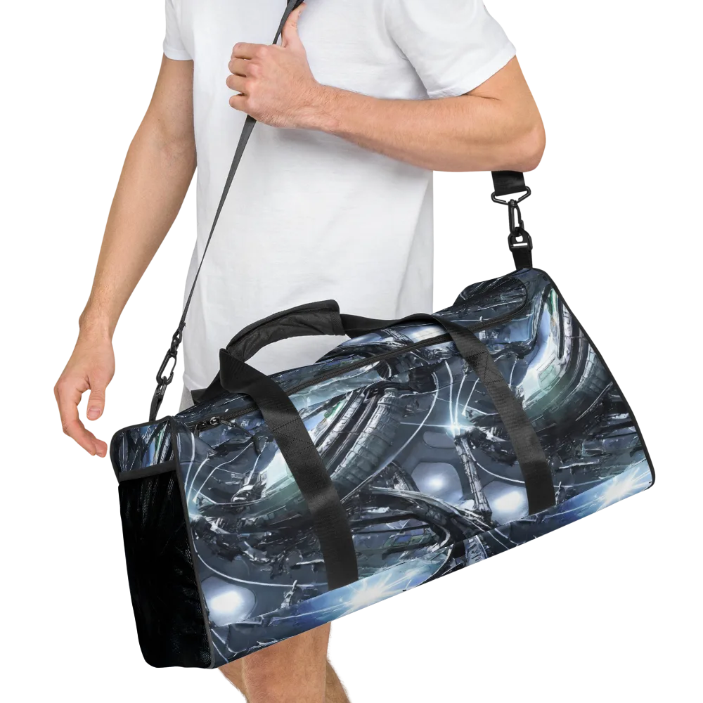 Starlight Engine on Duffle Bag — Right Front