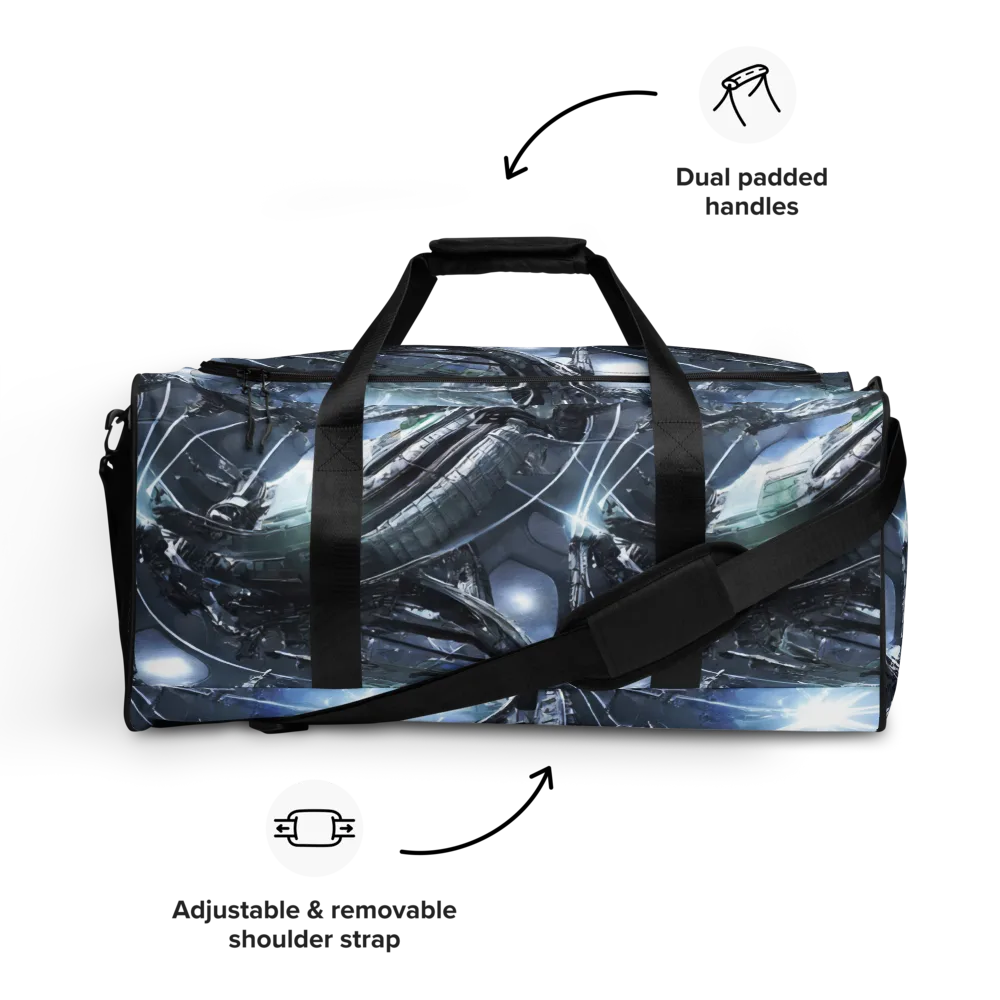 Starlight Engine on Duffle Bag — Front