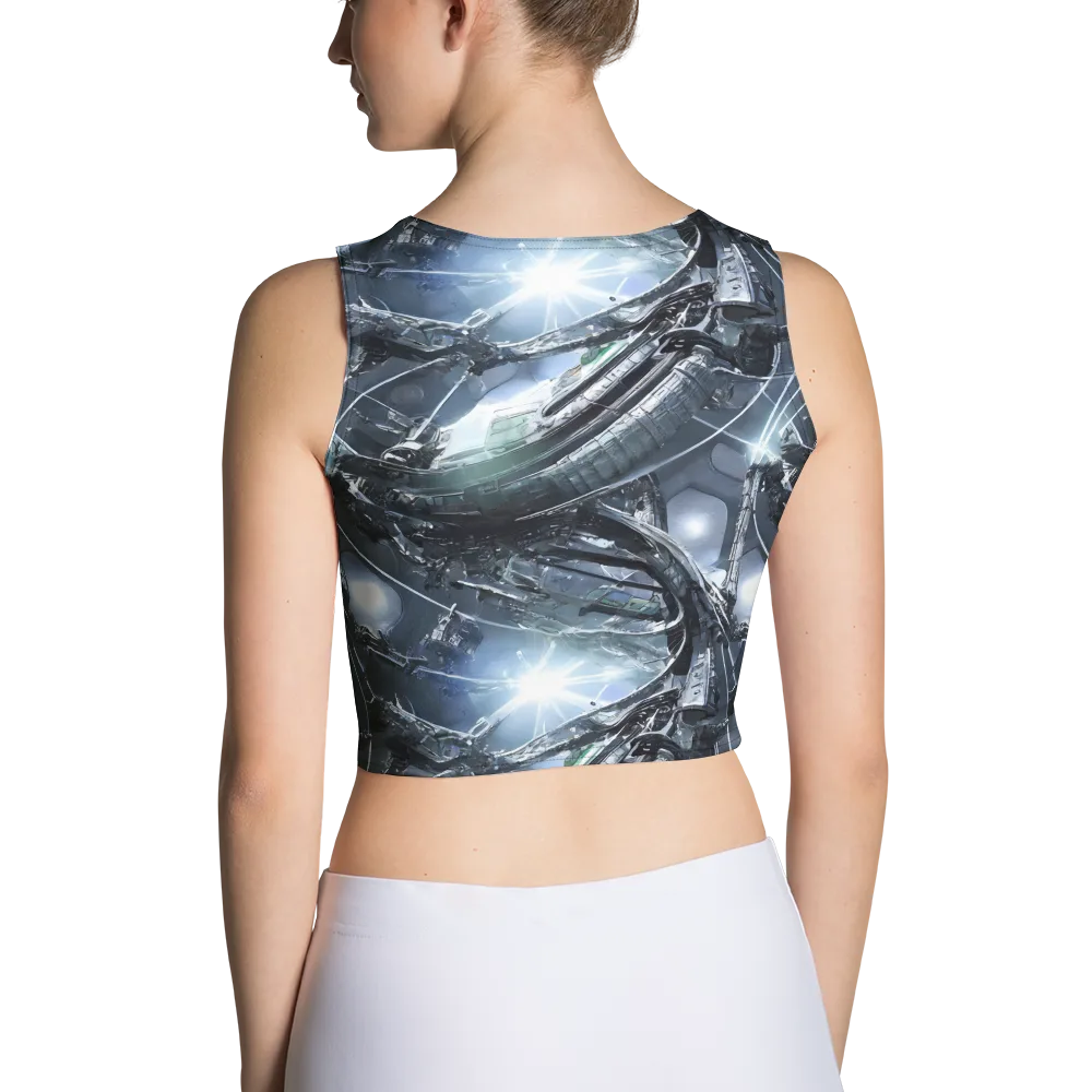 Starlight Engine on Crop Top — Back