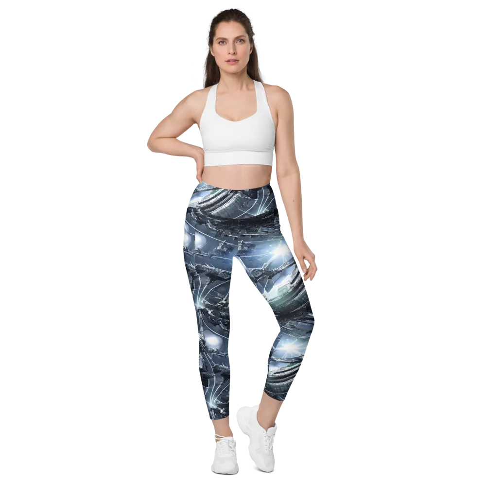 Starlight Engine on Leggings with Pockets — Front