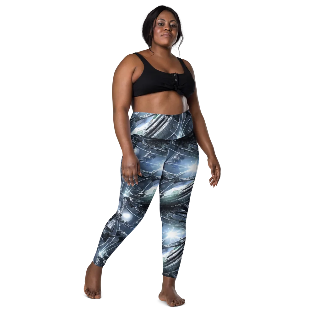 Starlight Engine on Leggings with Pockets — Front