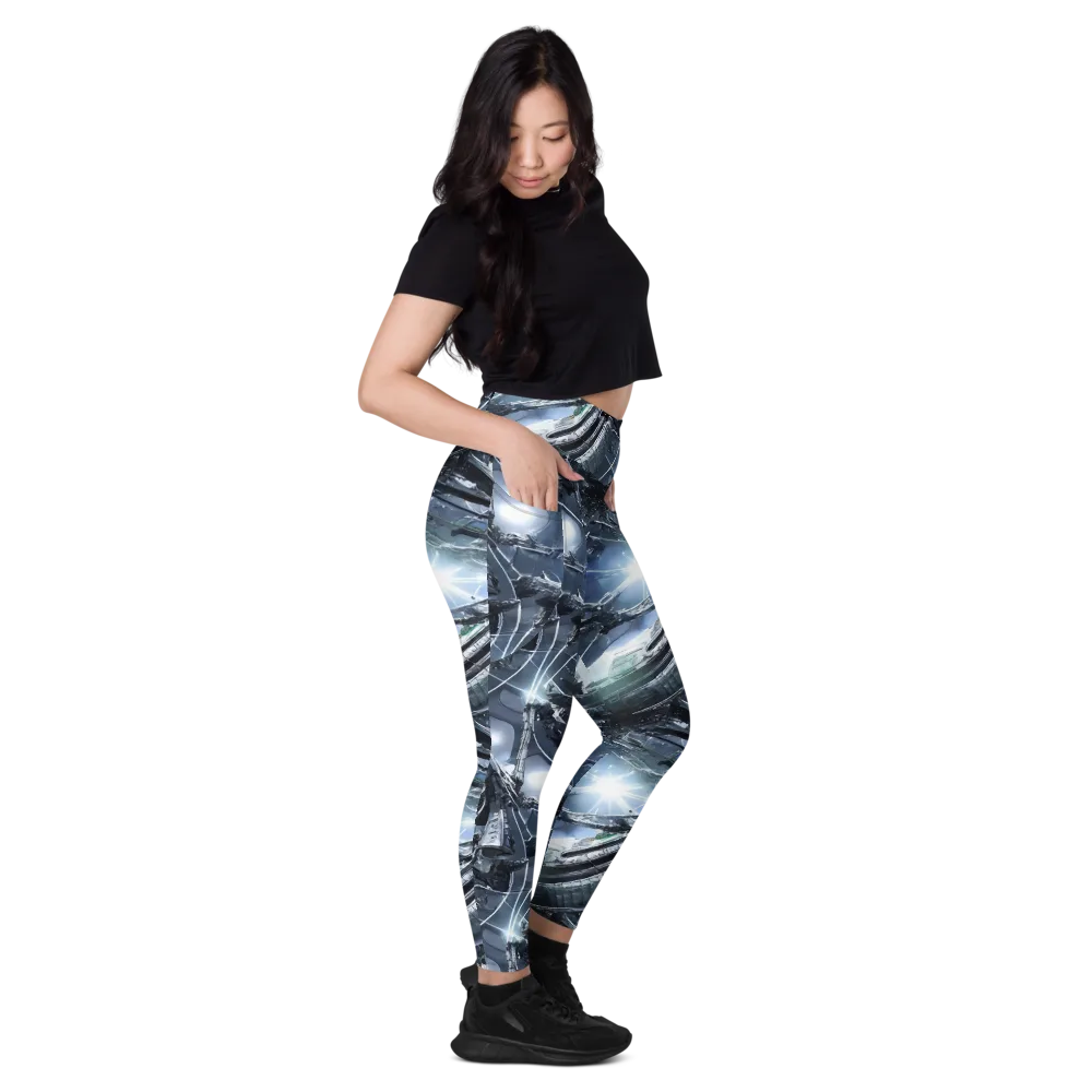 Starlight Engine on Leggings with Pockets — Right