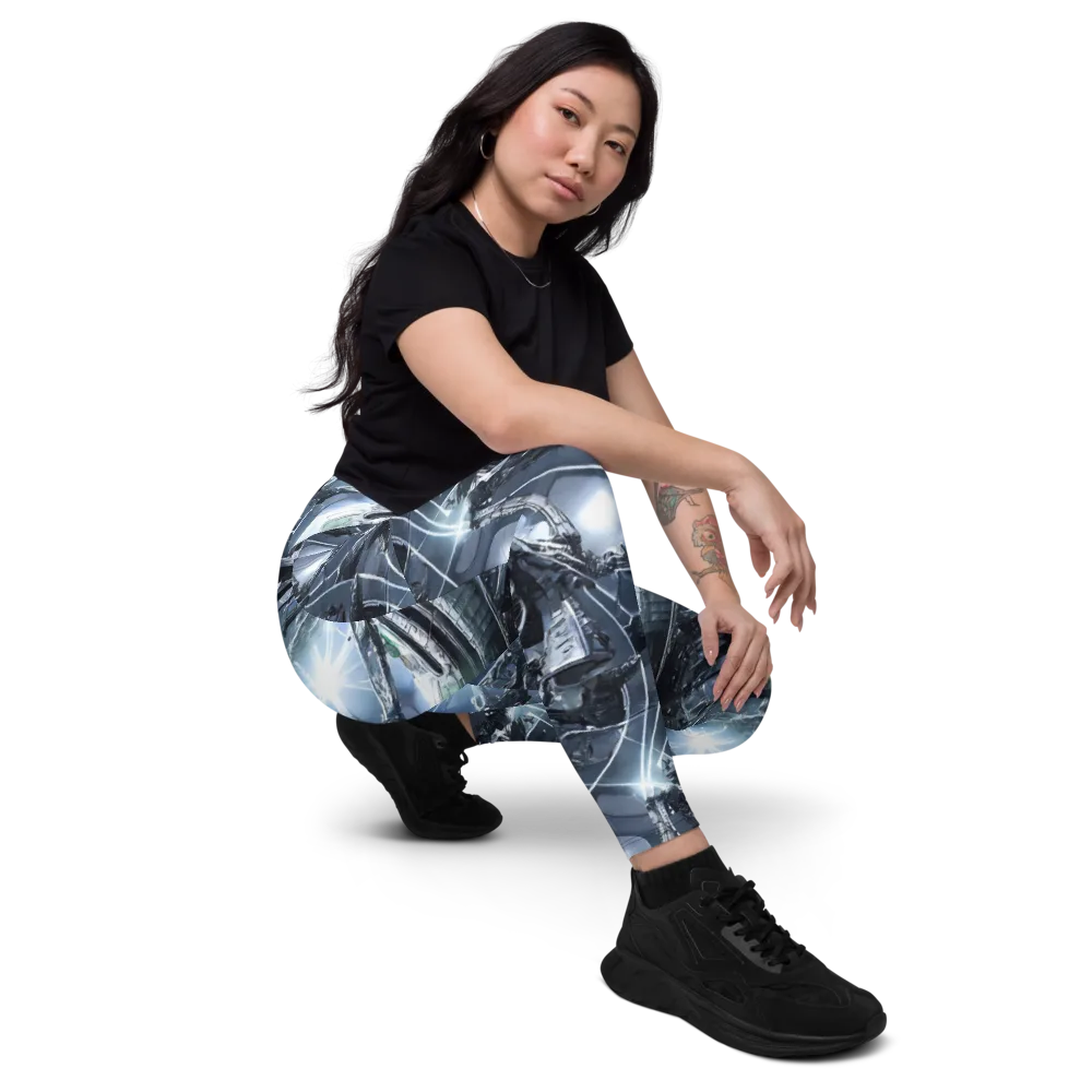 Starlight Engine on Leggings with Pockets — Right Front