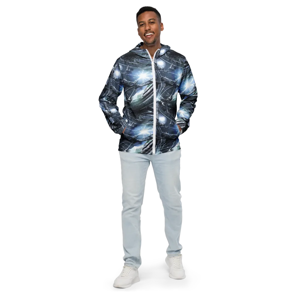 Starlight Engine on Men's Windbreaker — Front