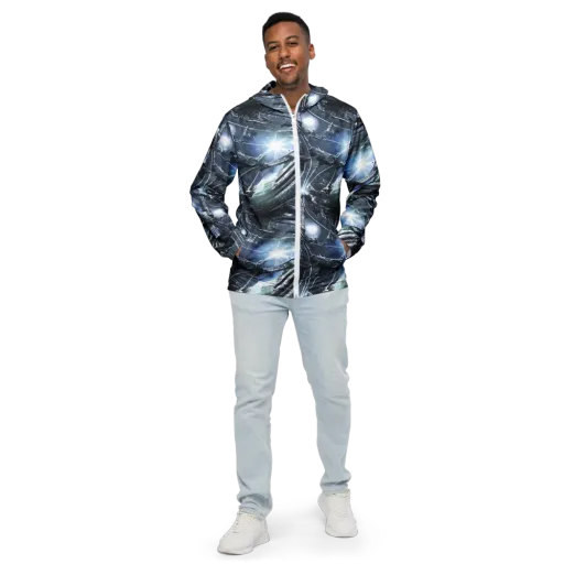 Starlight Engine on a Men's Windbreaker