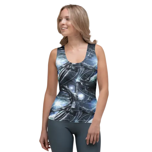 Starlight Engine on a Women's Tank Top