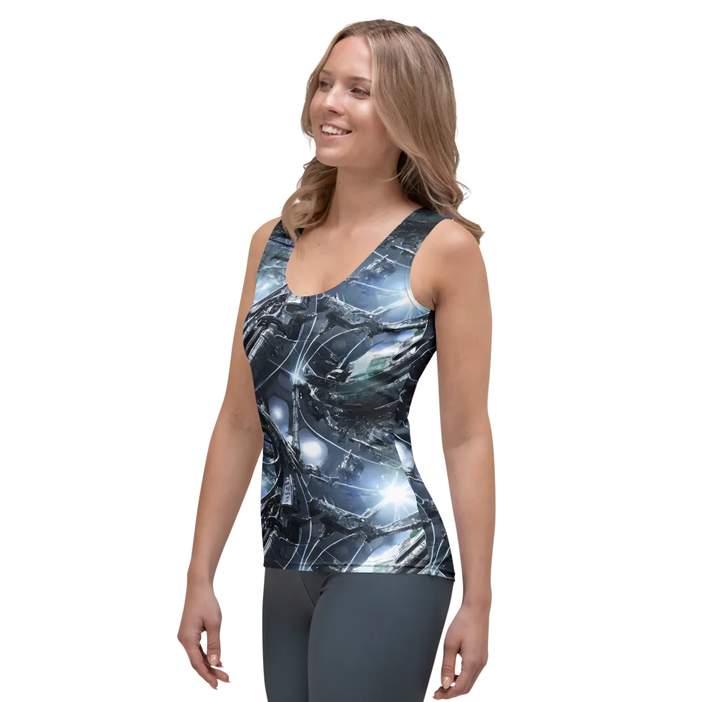 Starlight Engine on Women's Tank Top — Left Front