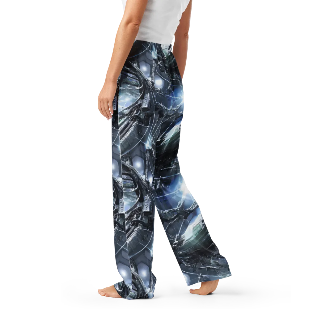 Starlight Engine on Women's Pajama Pants — Left