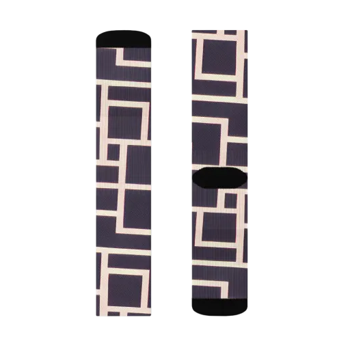 Gilded Gridlock on a Socks