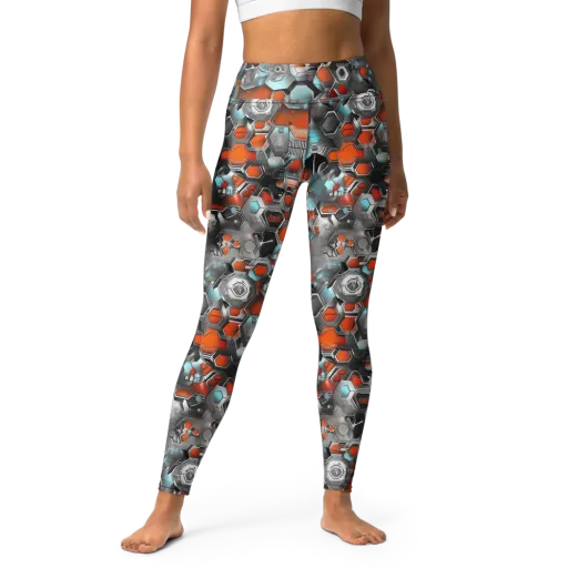 Kinetic Hexcore on a Yoga Leggings