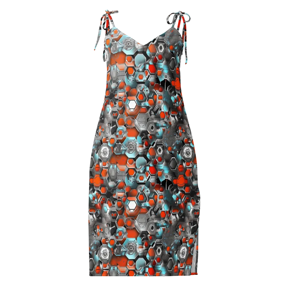Kinetic Hexcore on Slip Dress — Front