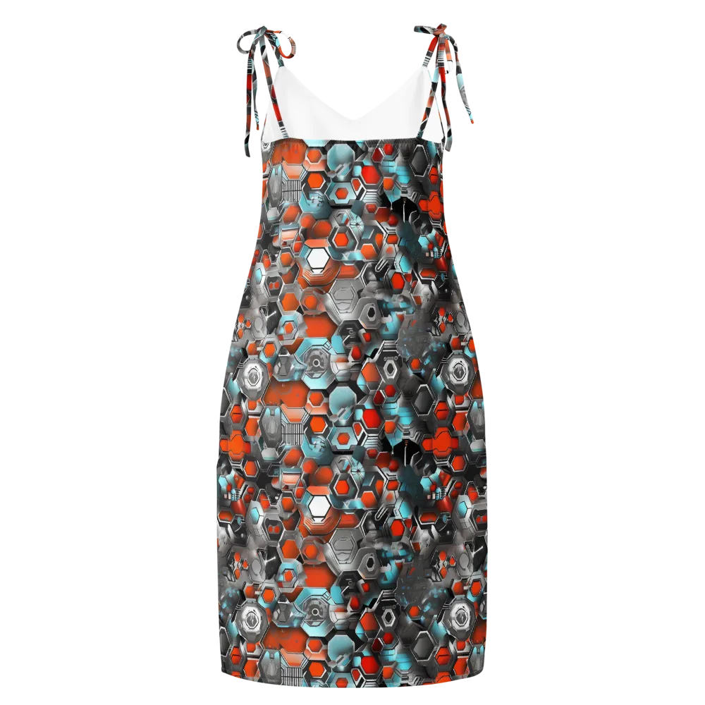 Kinetic Hexcore on Slip Dress — Back