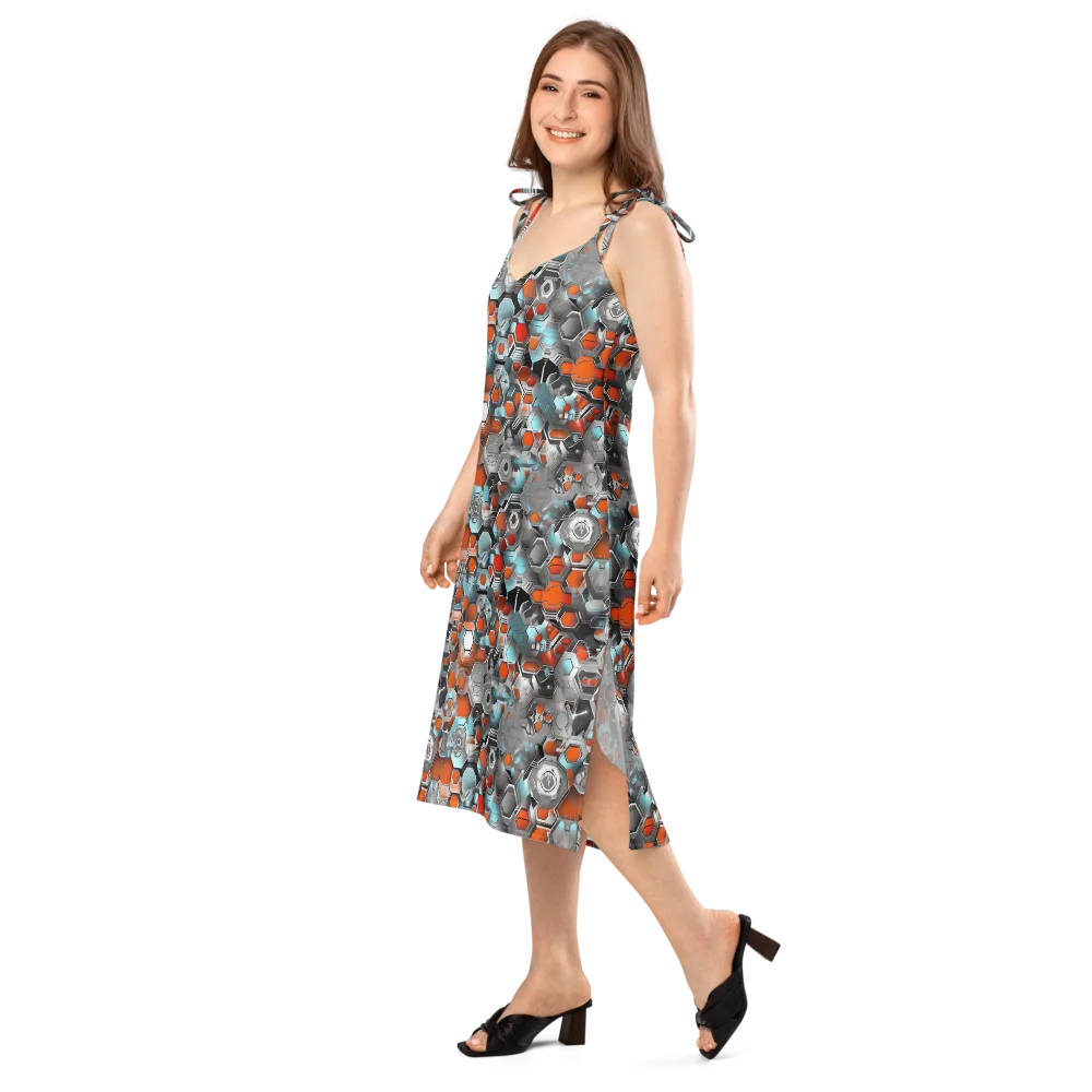 Kinetic Hexcore on Slip Dress — Left Front