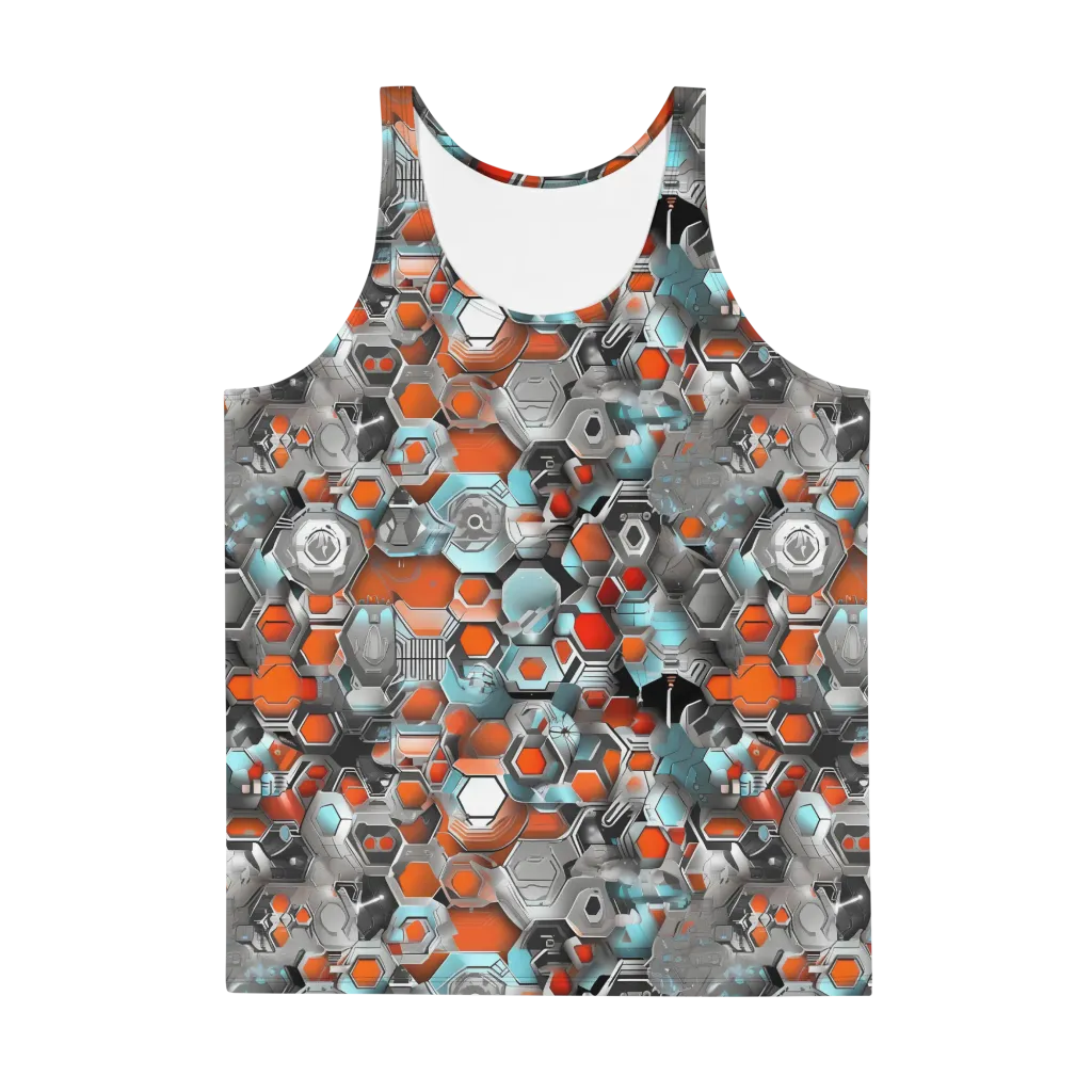 Kinetic Hexcore on Men's Tank Top — Front
