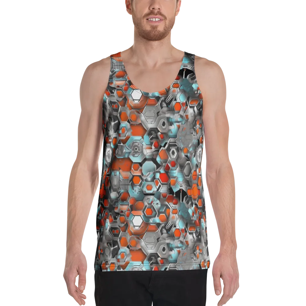 Kinetic Hexcore on Men's Tank Top — Front