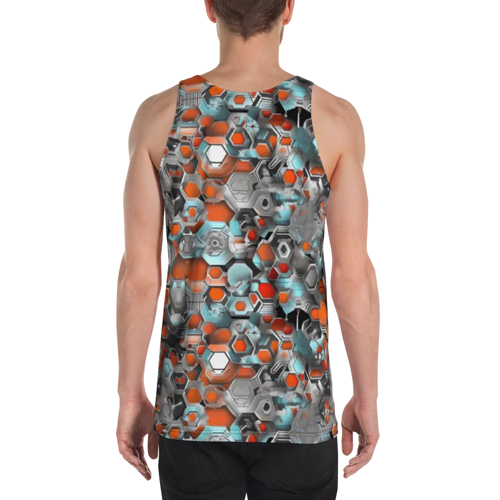 Kinetic Hexcore on Men's Tank Top — Back