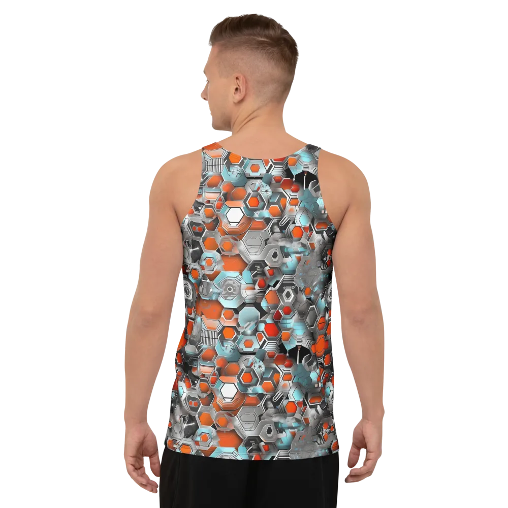 Kinetic Hexcore on Men's Tank Top — Back