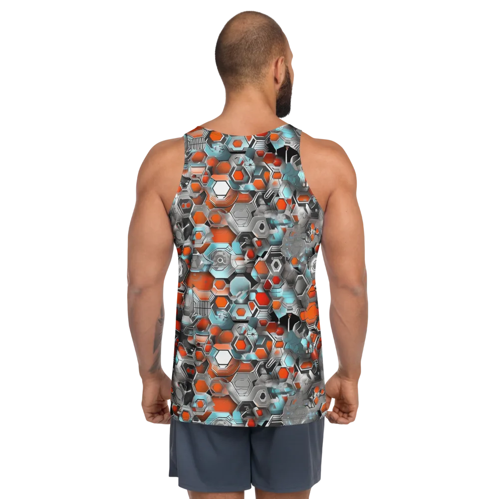 Kinetic Hexcore on Men's Tank Top — Back