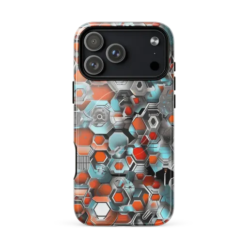 Kinetic Hexcore on a MagSafe Tough Case for iPhone®