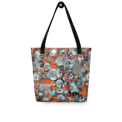 Kinetic Hexcore on a Tote Bag