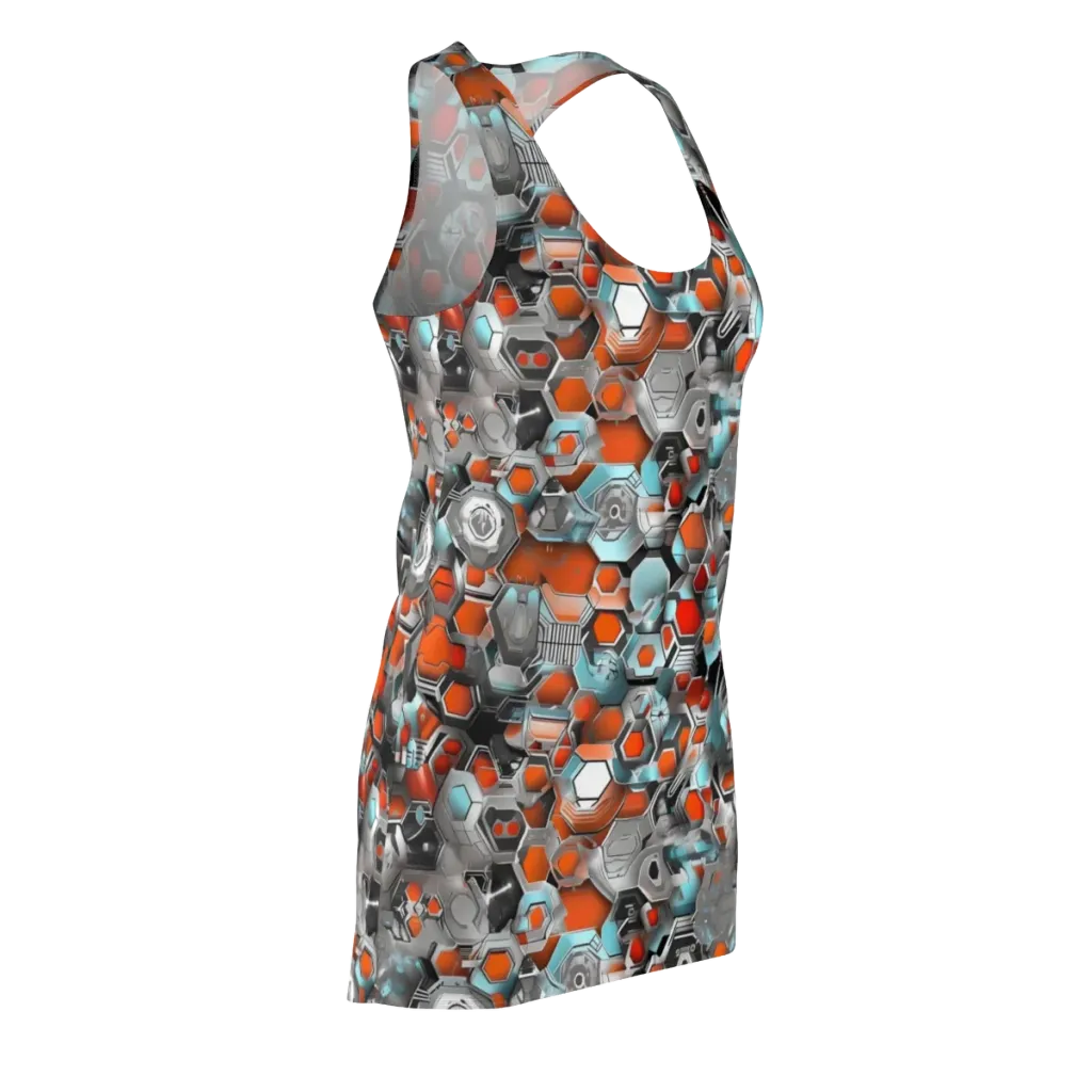 Kinetic Hexcore on Racerback Dress — Front Side