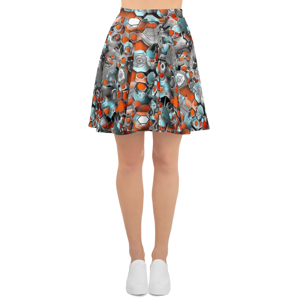 Kinetic Hexcore on Skater Skirt — Front