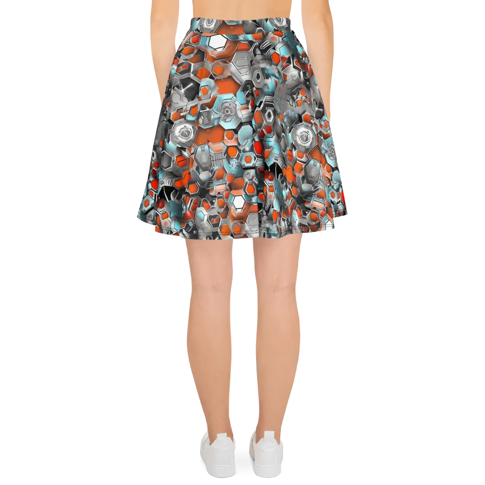 Kinetic Hexcore on Skater Skirt — Back
