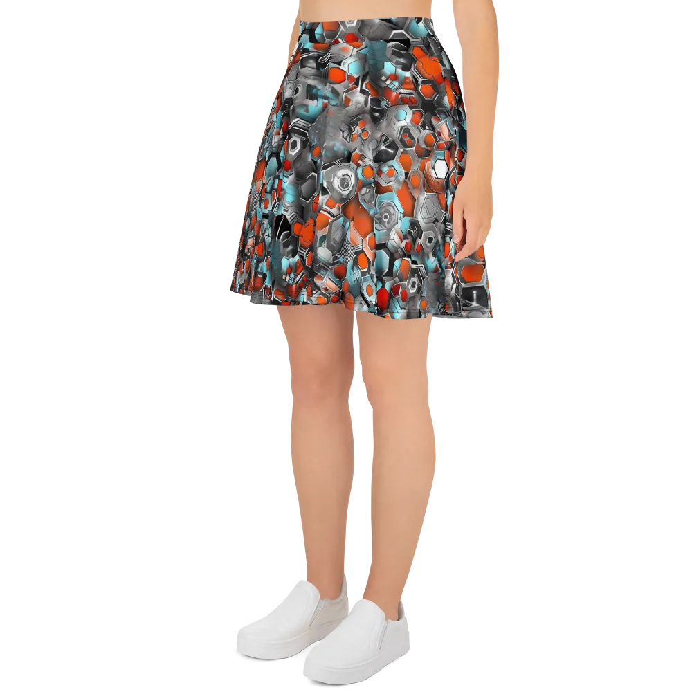 Kinetic Hexcore on Skater Skirt — Left