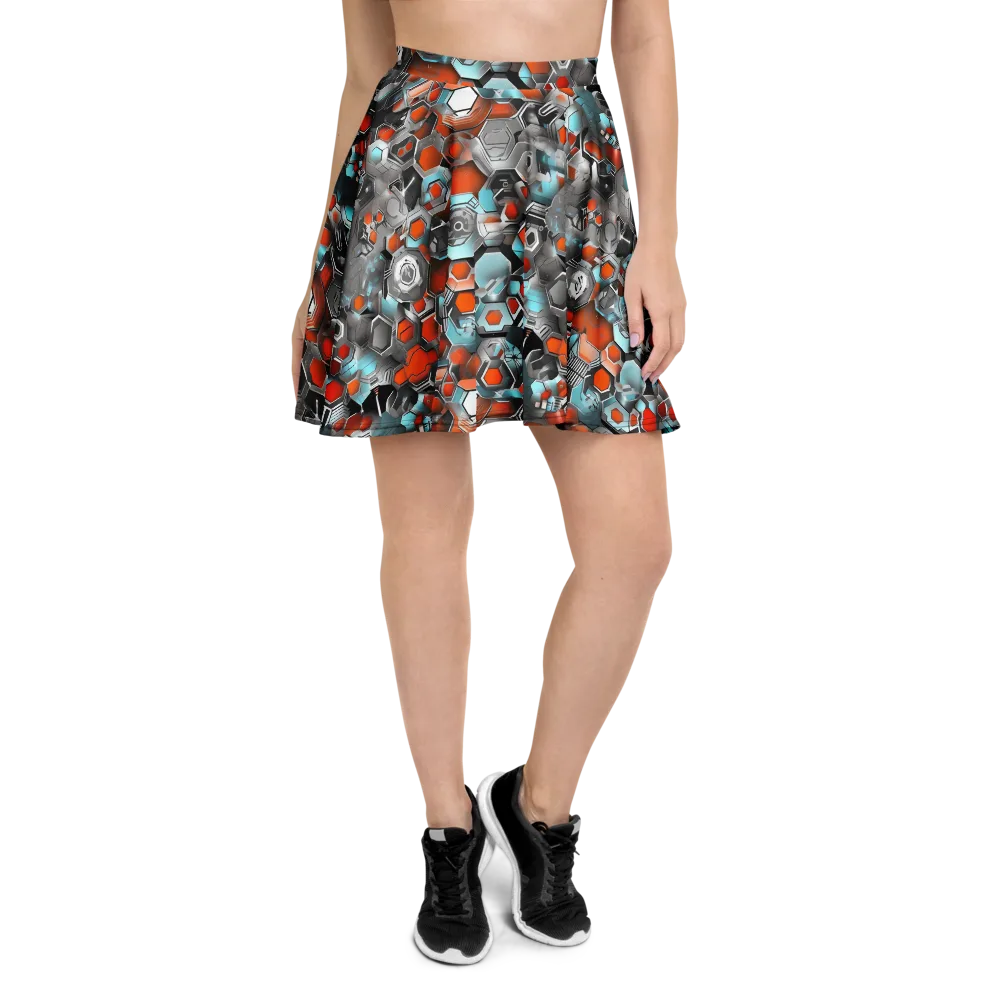 Kinetic Hexcore on Skater Skirt — Front