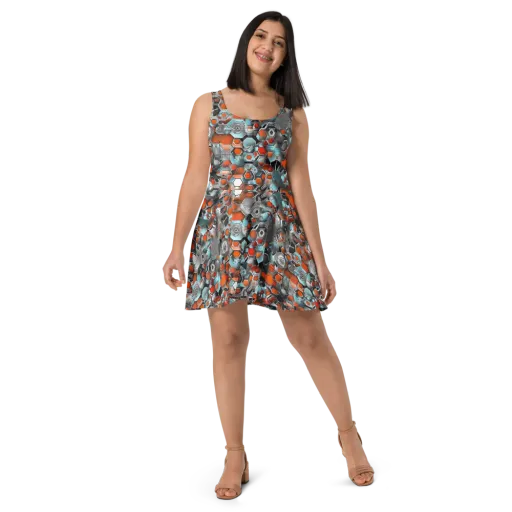 Kinetic Hexcore on a Skater Dress