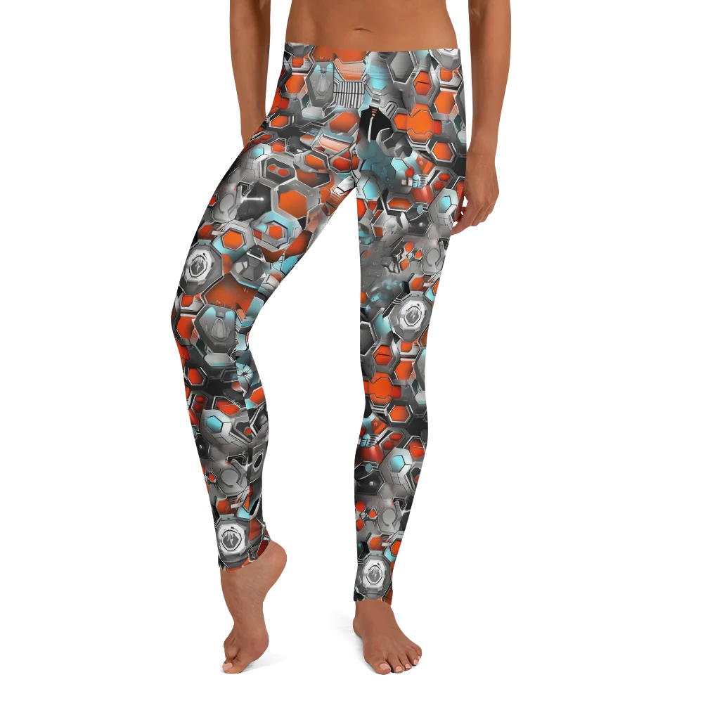 Kinetic Hexcore on Leggings — Front