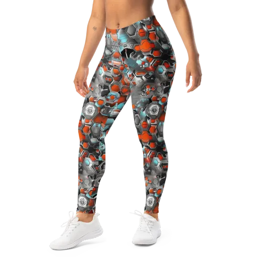 Kinetic Hexcore on a Leggings
