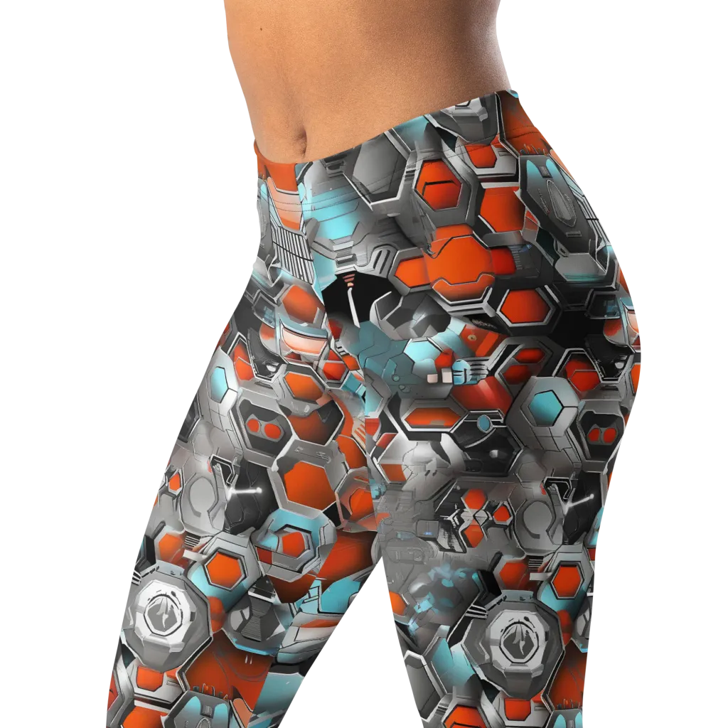 Kinetic Hexcore on Leggings — Left Front