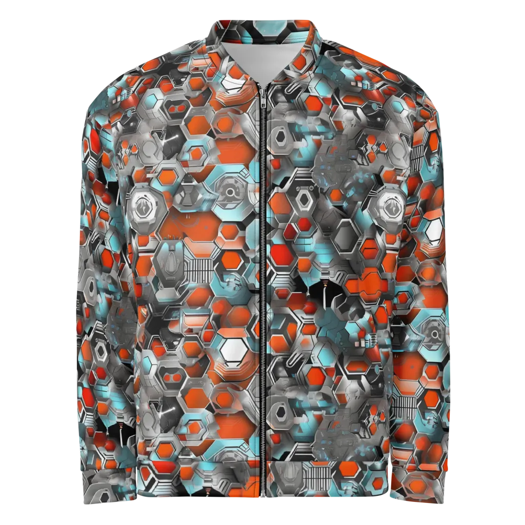 Kinetic Hexcore on Bomber Jacket — Front