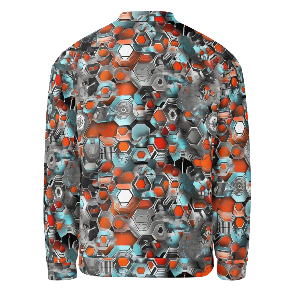 Kinetic Hexcore on Bomber Jacket — Back