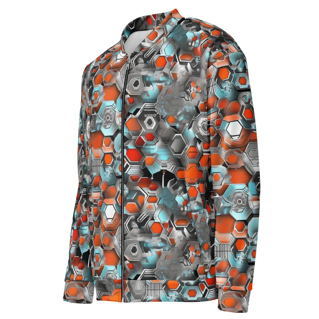 Kinetic Hexcore on Bomber Jacket — Left Front
