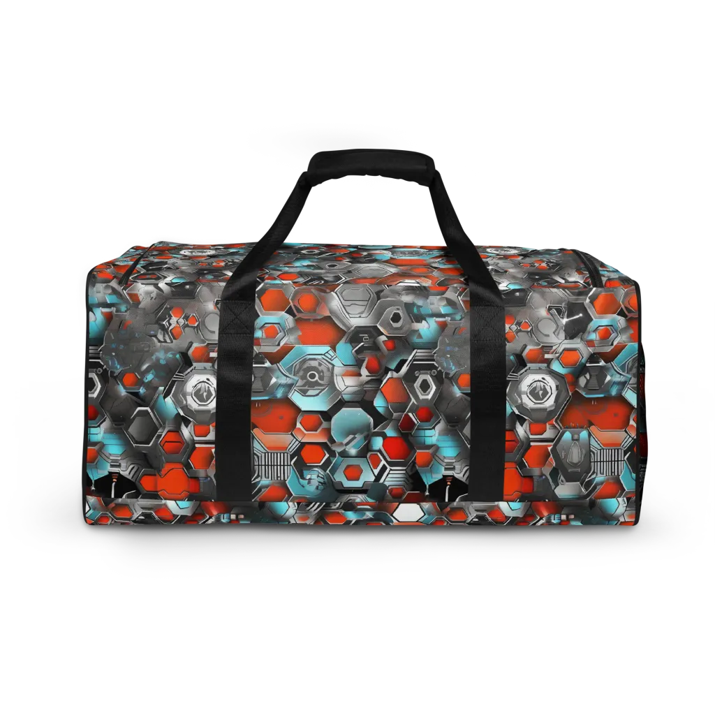 Kinetic Hexcore on Duffle Bag — Back