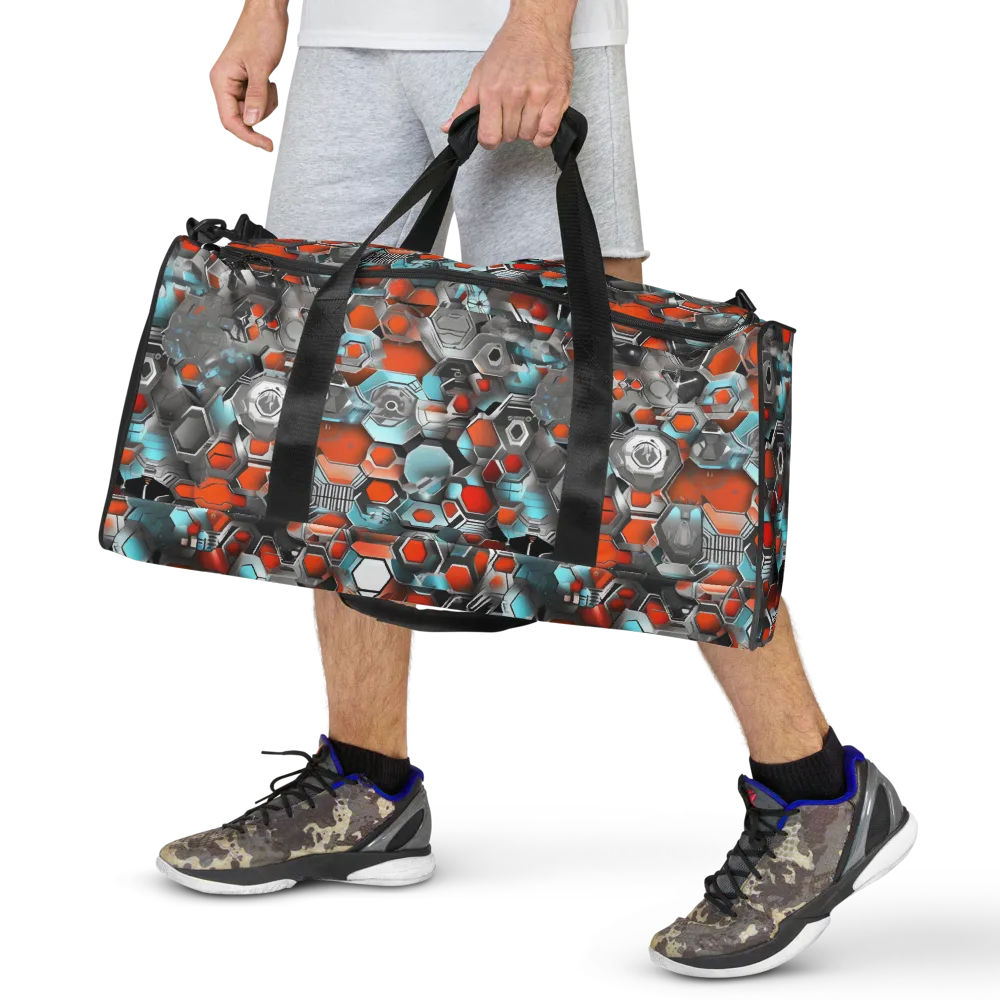 Kinetic Hexcore on Duffle Bag — Front