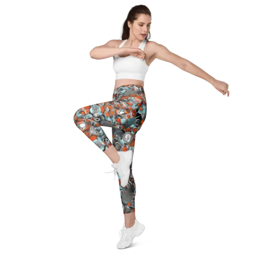 Kinetic Hexcore on a Leggings with Pockets