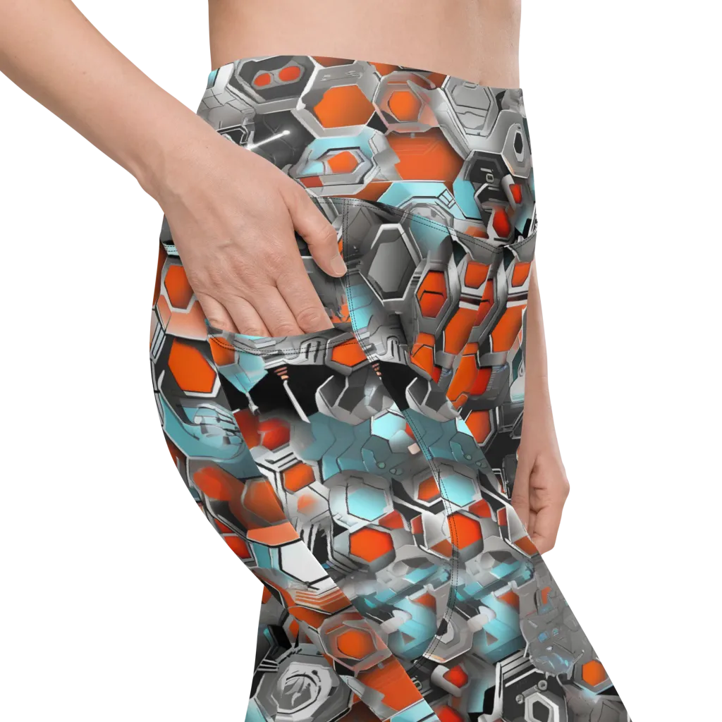 Kinetic Hexcore on Leggings with Pockets — Product details