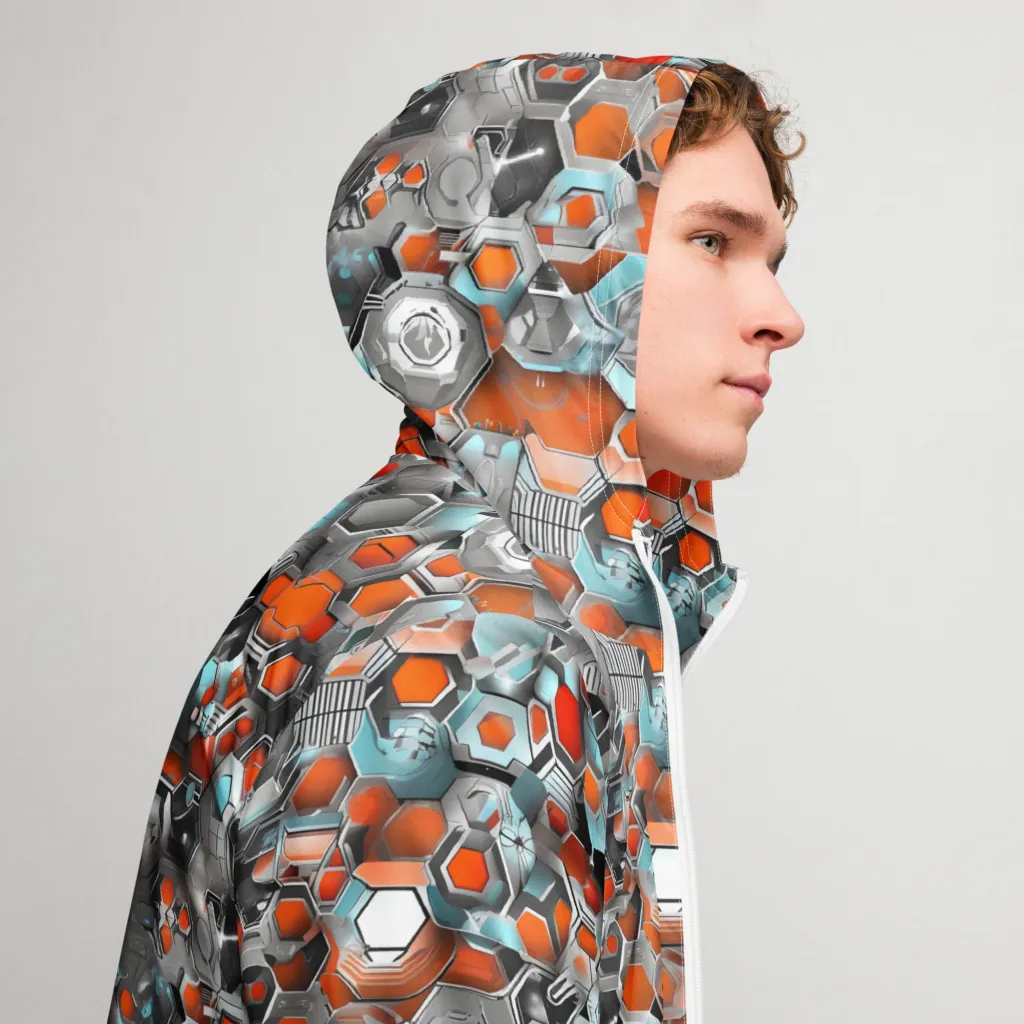 Kinetic Hexcore on Men's Windbreaker — Right