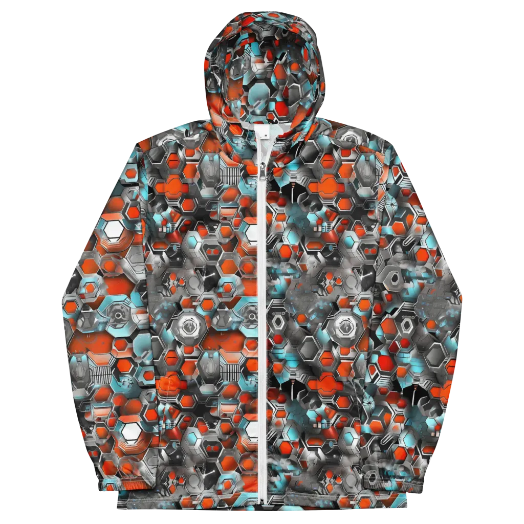 Kinetic Hexcore on Men's Windbreaker — Front
