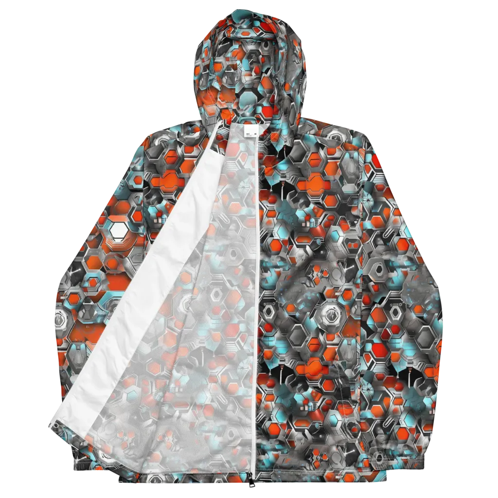 Kinetic Hexcore on Men's Windbreaker — Front